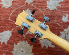 Load image into Gallery viewer, Univox Coily Semi-Hollow Electric Bass w/ Hiscox Case
