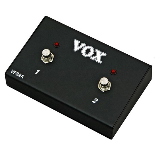 VOX VFS2A Dual Footswitch With LED for AC15C1(X), AC15C2, AC30C2(X), AC15VR, AC30VR Amplifiers