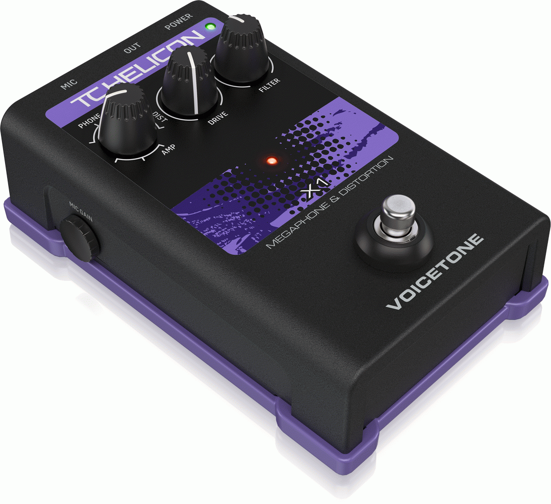 TC Helicon Voicetone X1 Megaphone & Distortion