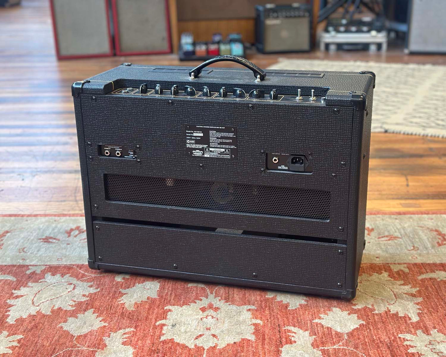 VOX AC15C1X Custom 15-Watt 1x12" Blue Alnico Guitar Valve Combo