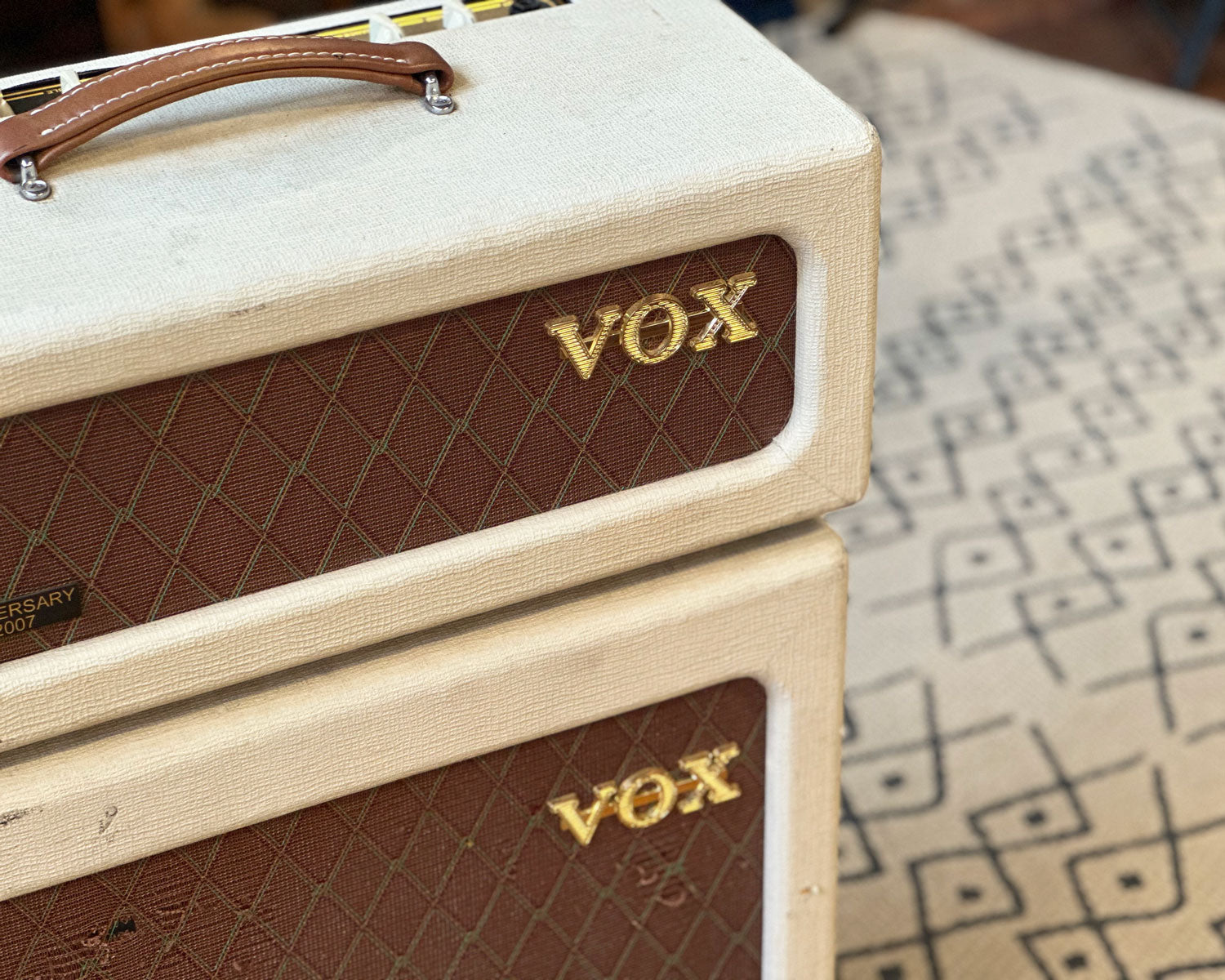VOX AC15HTVH Hand Wired Anniversary Heritage Head & matching 