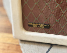 Load image into Gallery viewer, VOX AC15HTVH Hand Wired Anniversary Heritage Head &amp; matching V112HTV Cabinet Loaded with Blue AlNiCo Speaker

