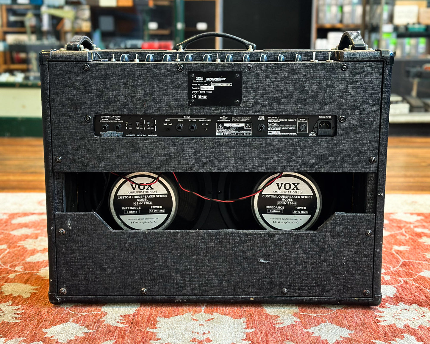 VOX AC30CC2 Custom Classic 30 Watt 2x12" Valve Combo Amplifier