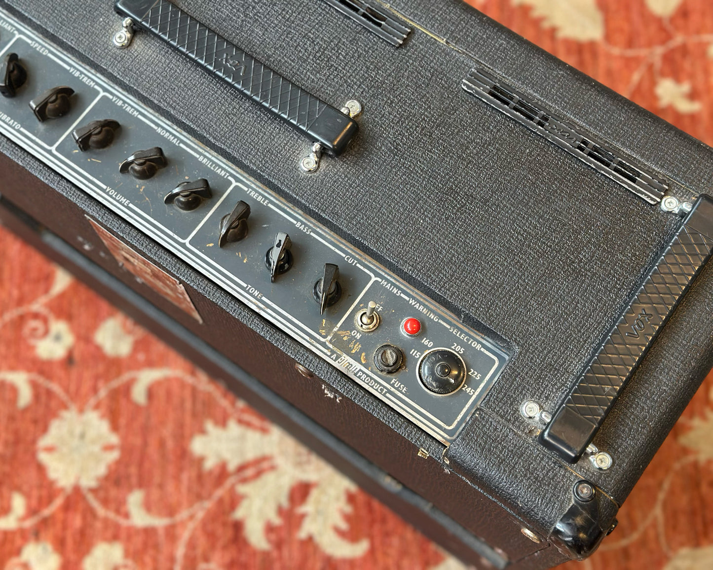 1967 VOX AC30 TB Top Boost 2x12" Valve Combo Amplifier