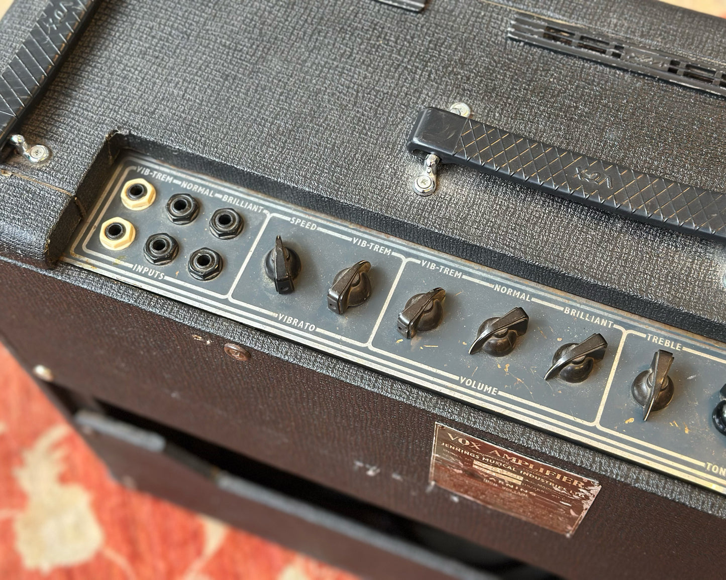 1967 VOX AC30 TB Top Boost 2x12" Valve Combo Amplifier