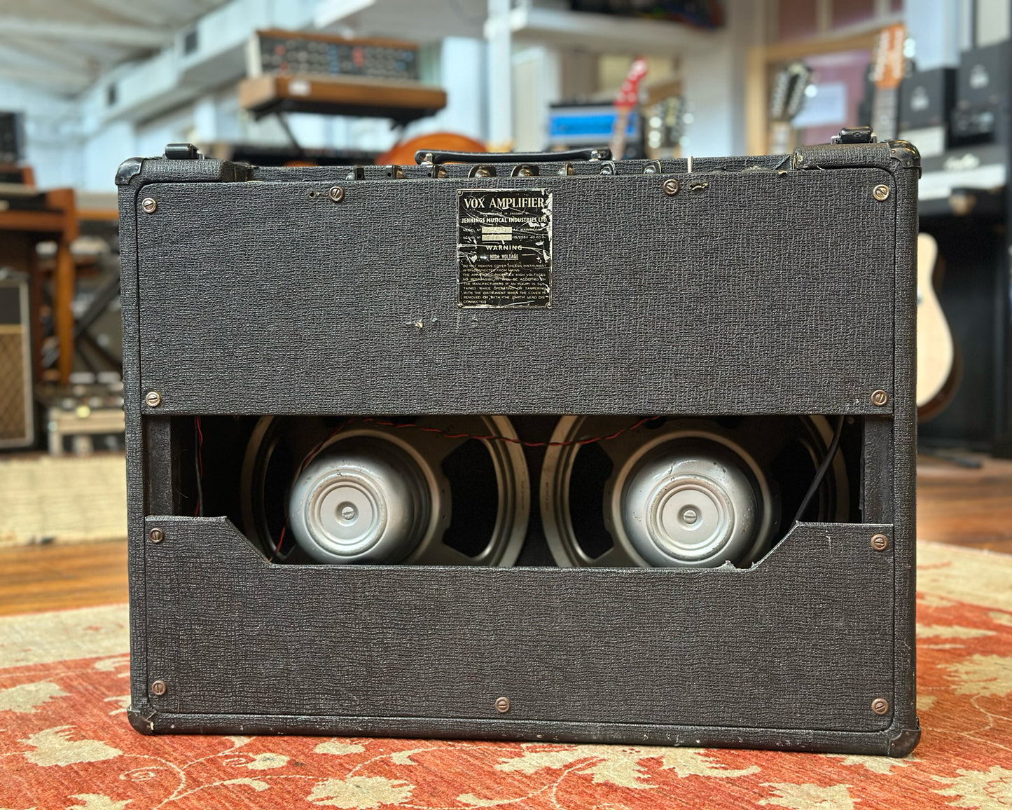 1967 VOX AC30 TB Top Boost 2x12" Valve Combo Amplifier