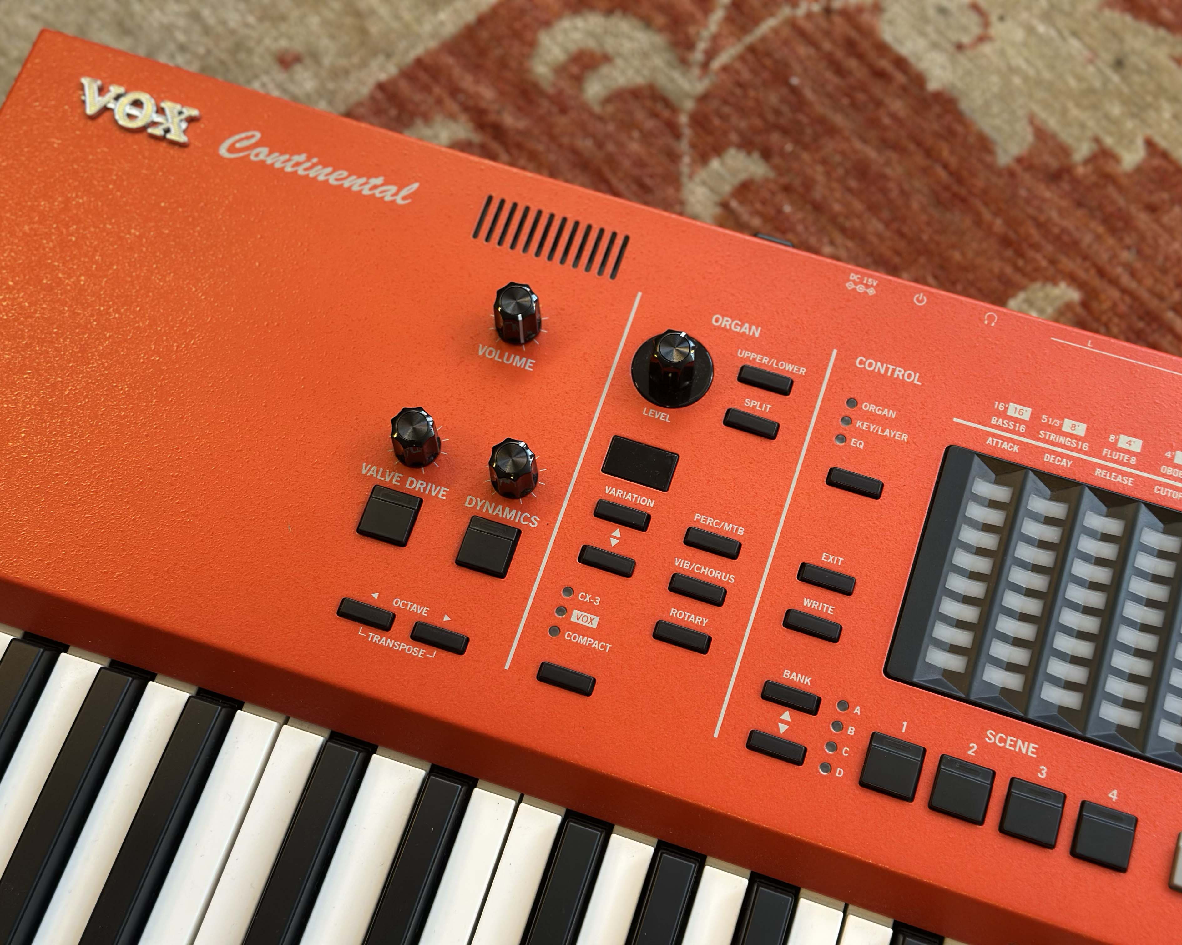 VOX Continental 73 Organ w/ Stand & Gigbag – Found Sound