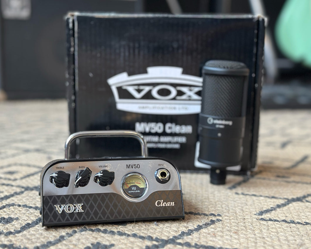 VOX MV50-CL + Steinberg ST-M01 Condenser Bundle