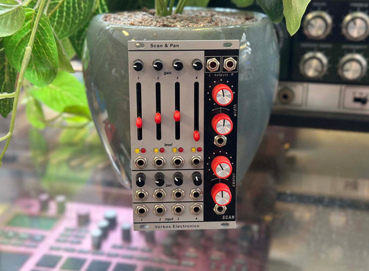 Verbos Electronics Scan & Pan Stereo Mixer & Scanner