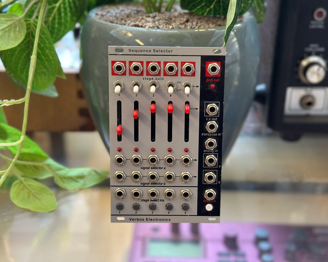 Verbos Electronics Sequence Selector – Found Sound