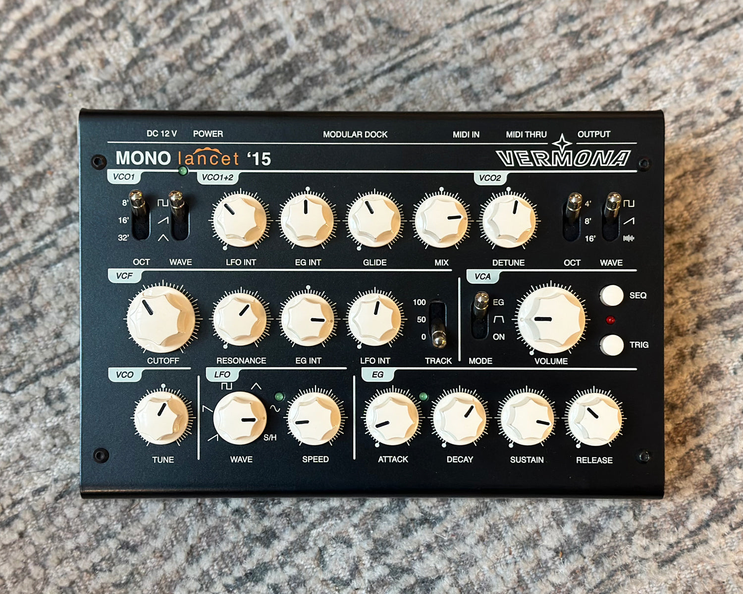 Vermona Mono Lancet 15 Analogue Synthesiser Found Sound