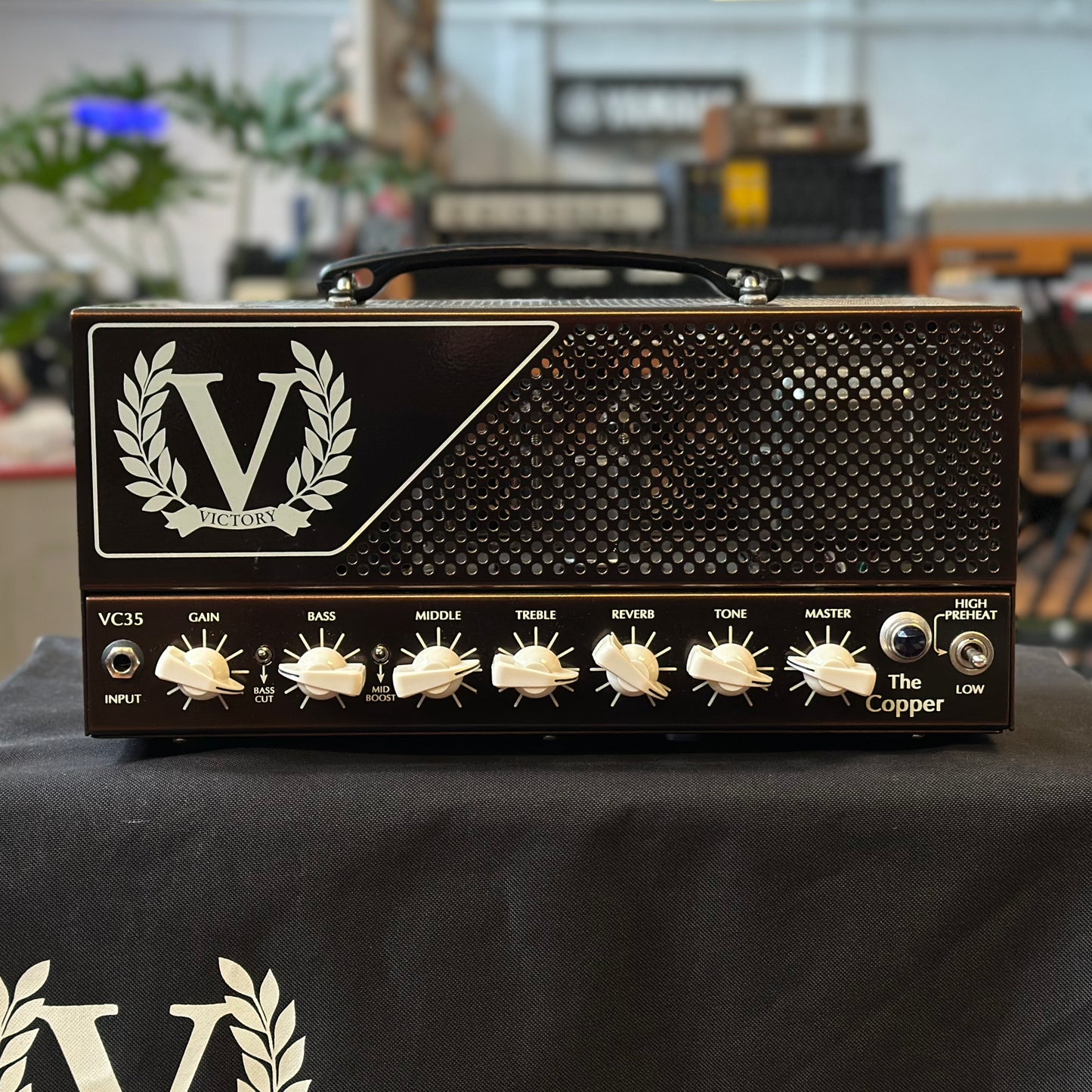 Victory VC35 "The Copper" Lunch Box Guitar Head