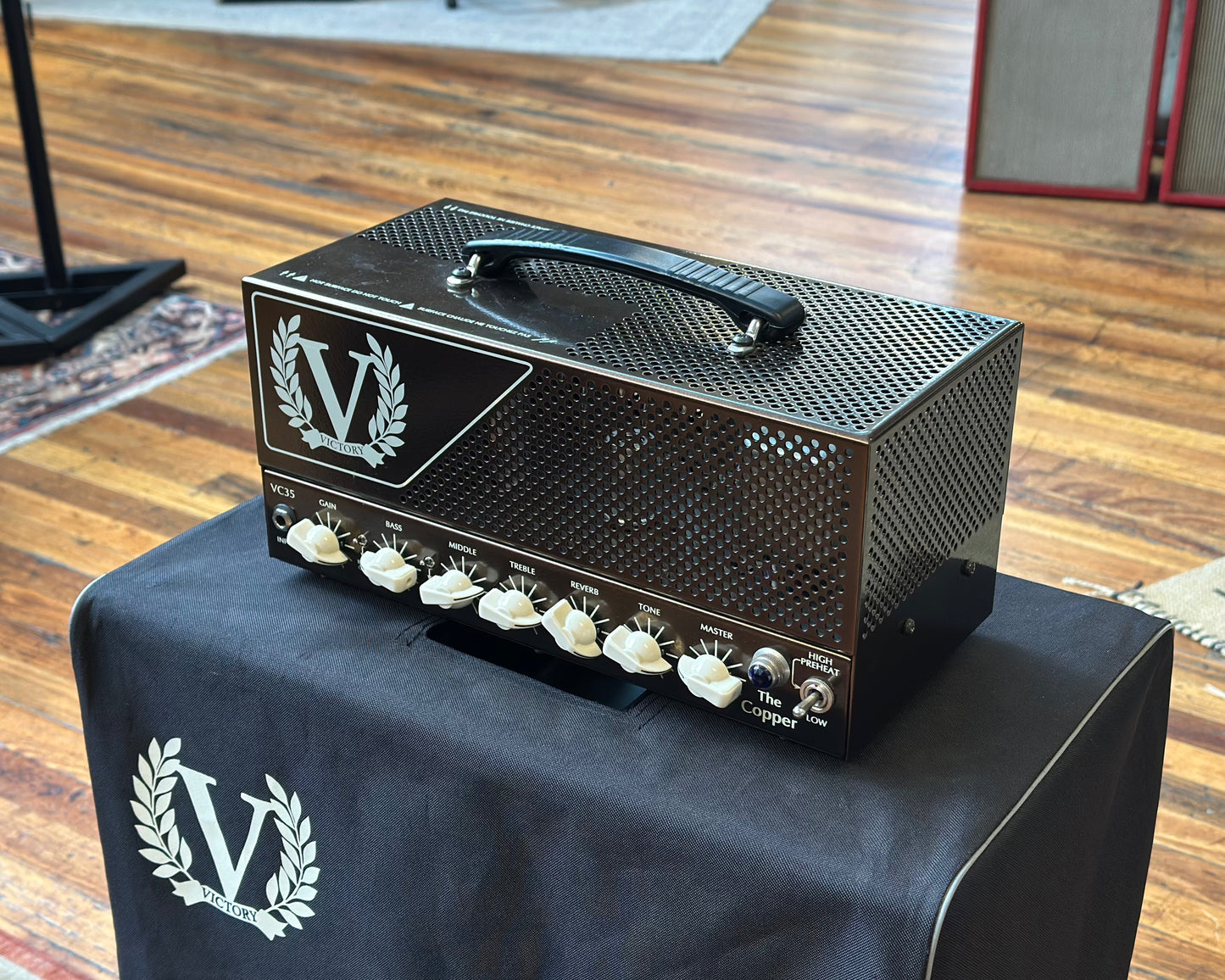 Victory VC35 "The Copper" Lunch Box Guitar Head