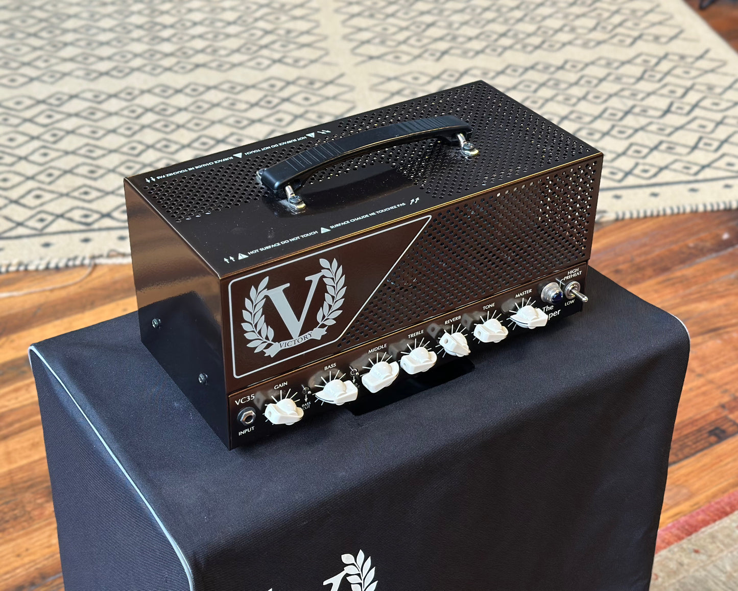 Victory VC35 "The Copper" Lunch Box Guitar Head