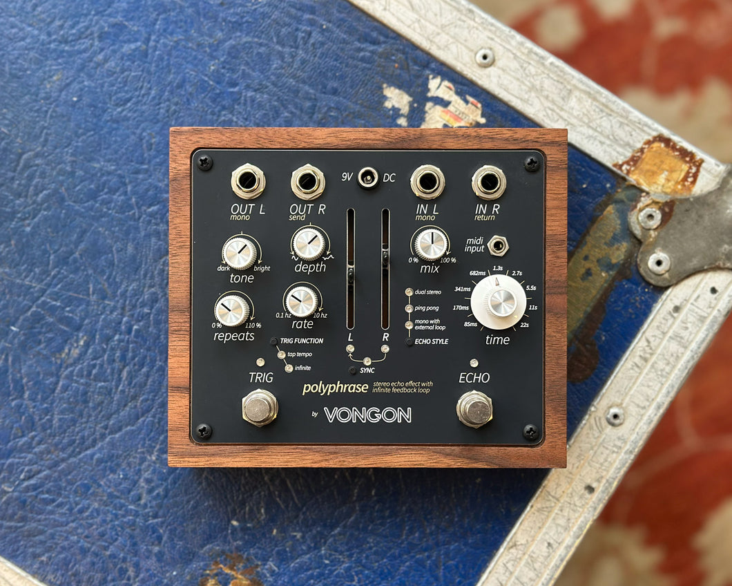 Vongon Polyphrase Stereo Echo and Looping Device