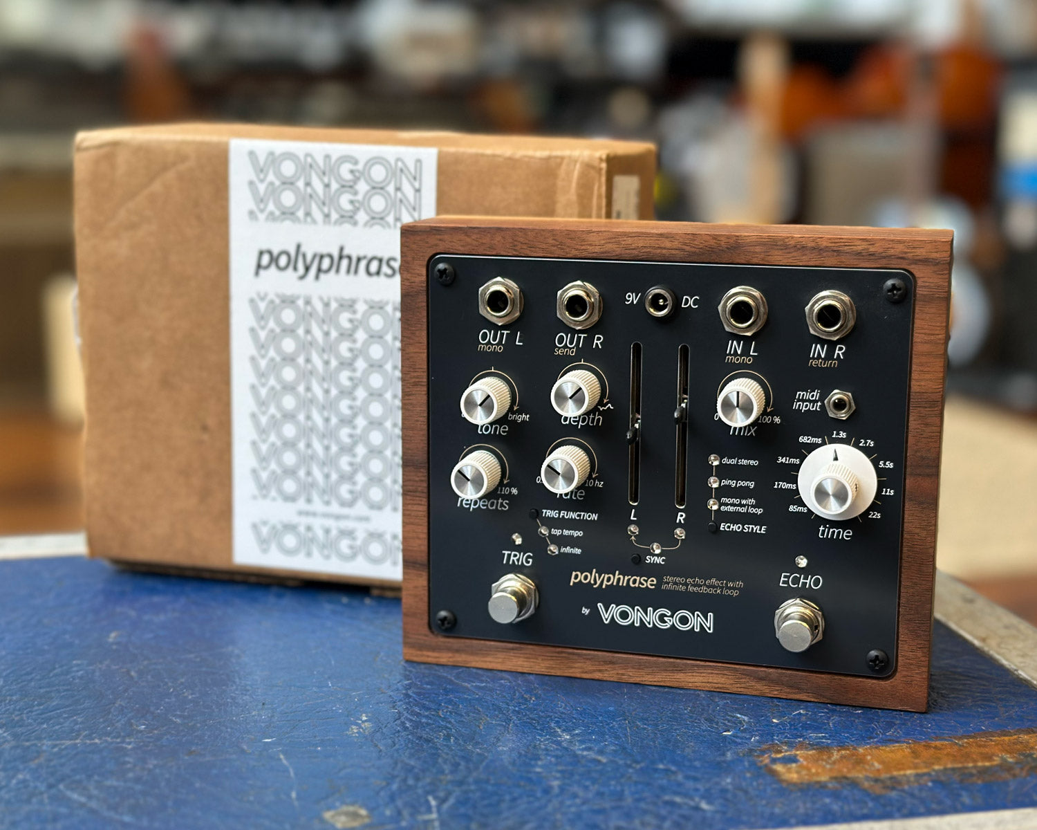 Vongon Polyphrase Stereo Echo and Looping Device – Found Sound