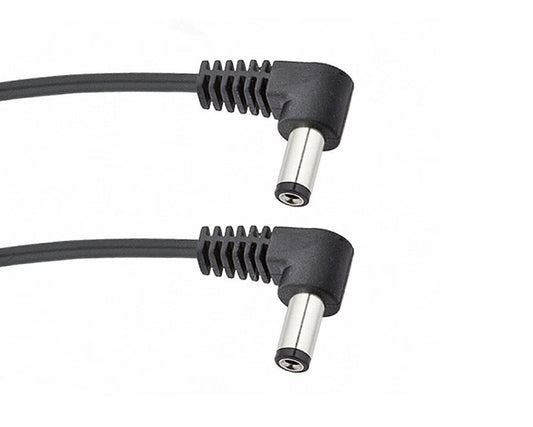 Voodoo Lab VLRMIX Standard Polarity Cable 3-Pack Mix – 2.1mm Right-Angle