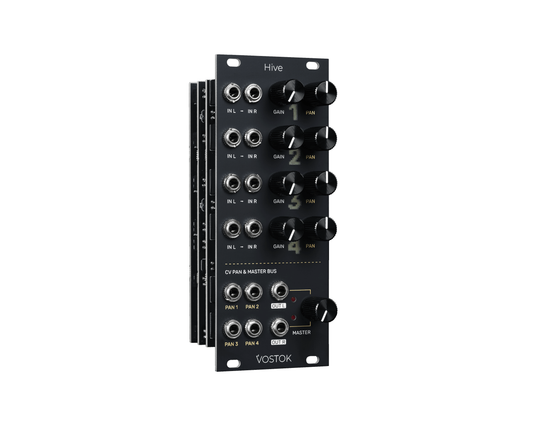 Vostok Instruments Hive Four-Channel Stereo Eurorack Mixer
