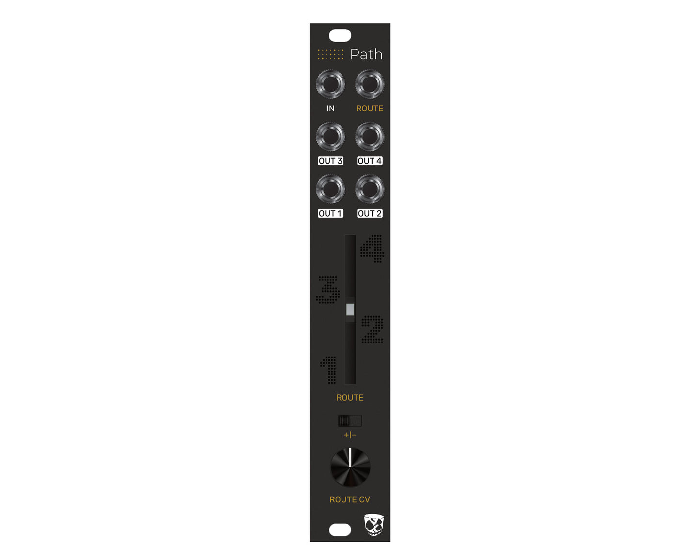 DivKid/Vostok Instruments Path Four-Channel Interpolating Analog Morphing Router for Audio & CV