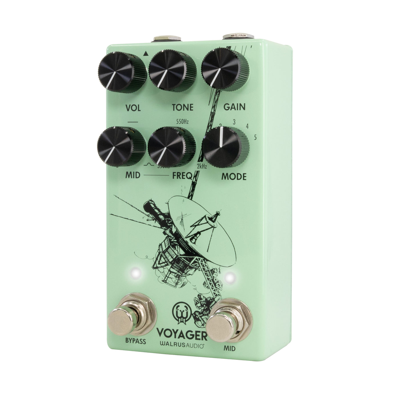 Walrus Audio Voyager Pre-Amp/Overdrive Mk II (Sea Foam)