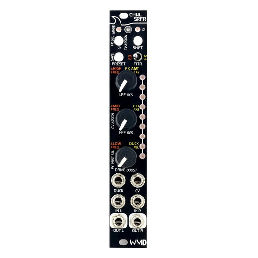 WMD CHNL SRFR (Channel Surfer) Stereo Channel Strip with Parametric EQ, HP/LP Filter, Drive, FX and Ducker