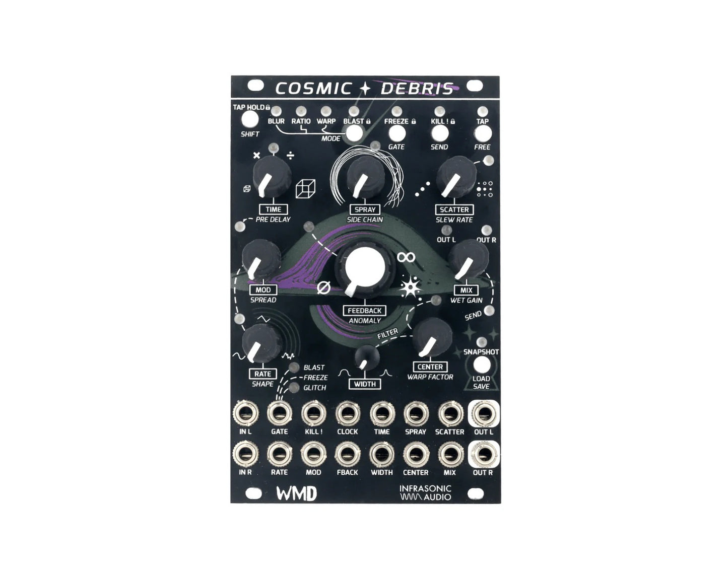WMD Cosmic Debris Delay & Reverb Engine