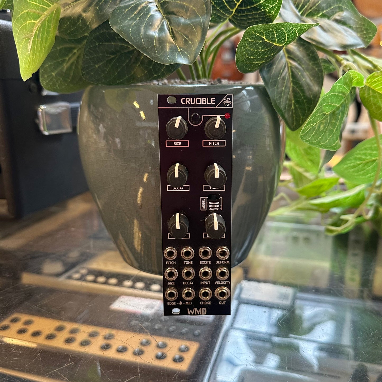 WMD Crucible Curved Plate & Cymbal Synthesiser
