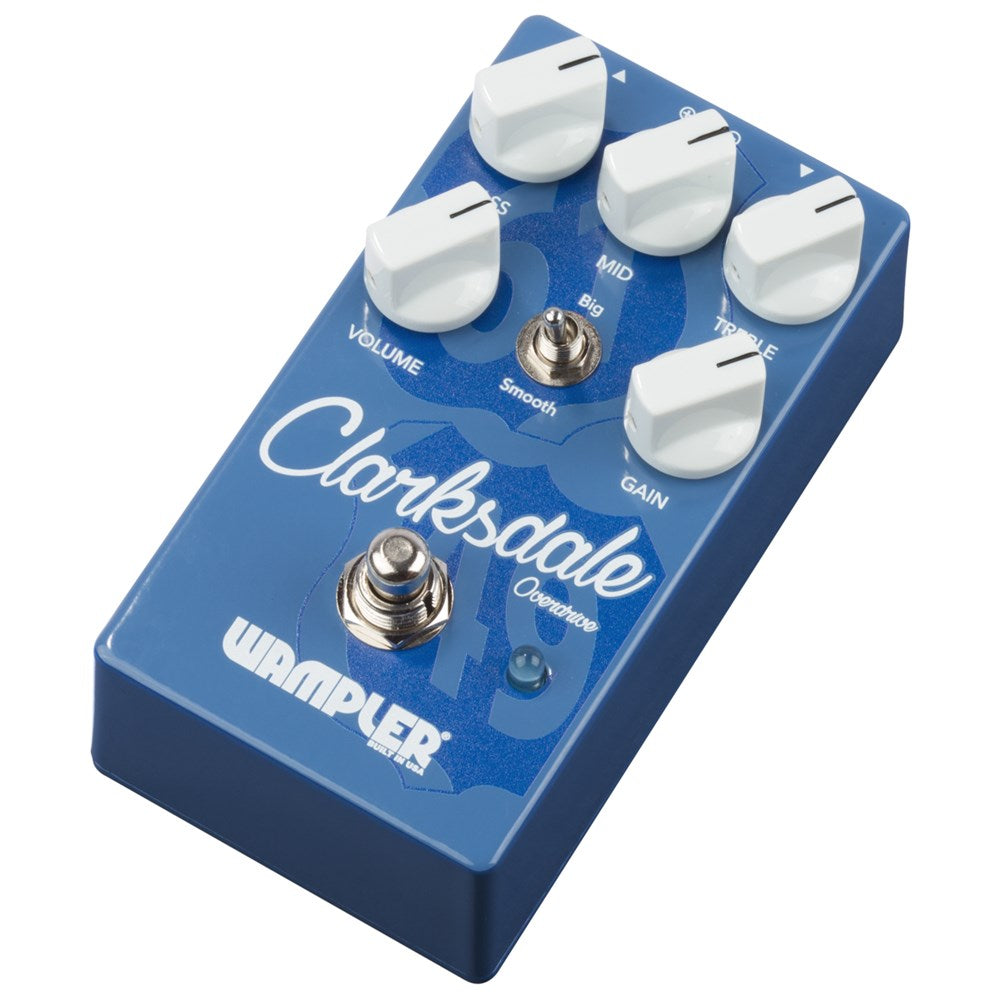 Wampler Clarksdale Classic Overdrive Pedal with Mid Control