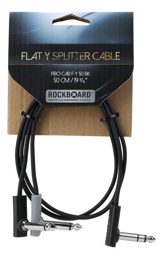 Warwick RockBoard Flat Y-Splitter Cable 50cm