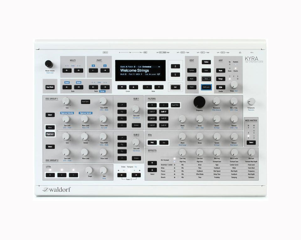 Waldorf Kyra 128 Voice Desktop Synthesizer