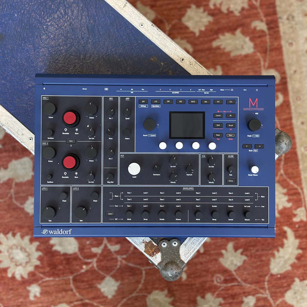 Waldorf M Desktop Synthesizer W/ Two Wavetable Oscillators