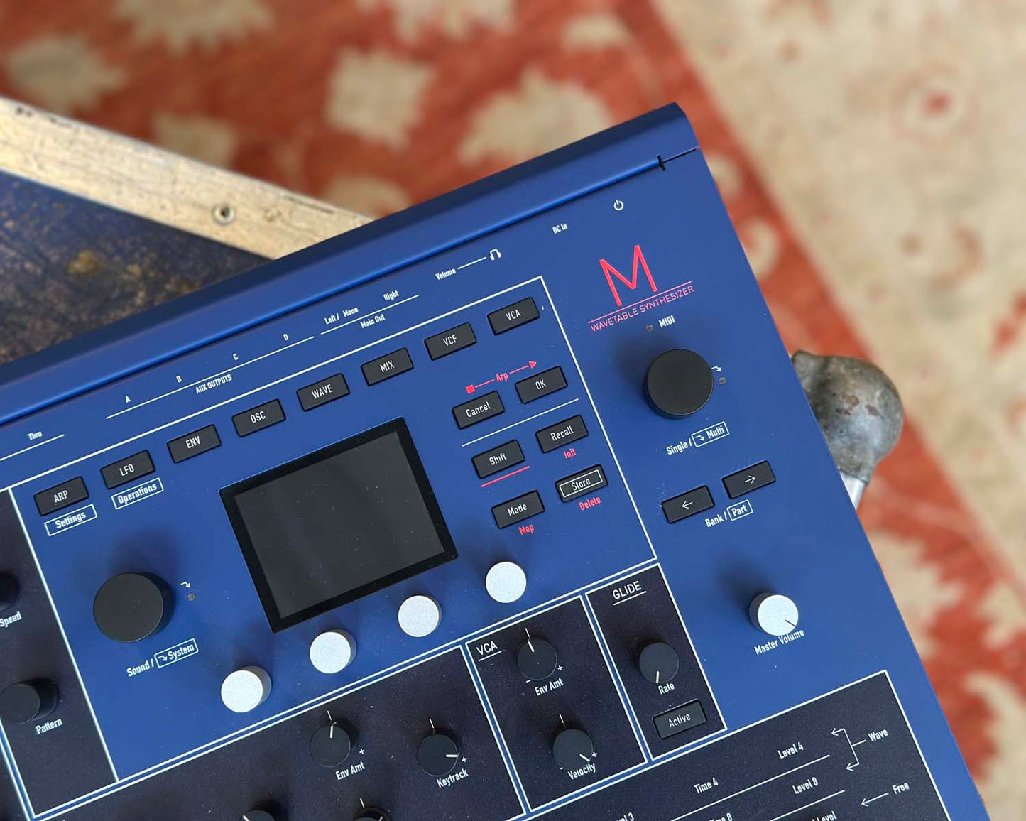 Waldorf M Desktop Synthesizer W/ Two Wavetable Oscillators