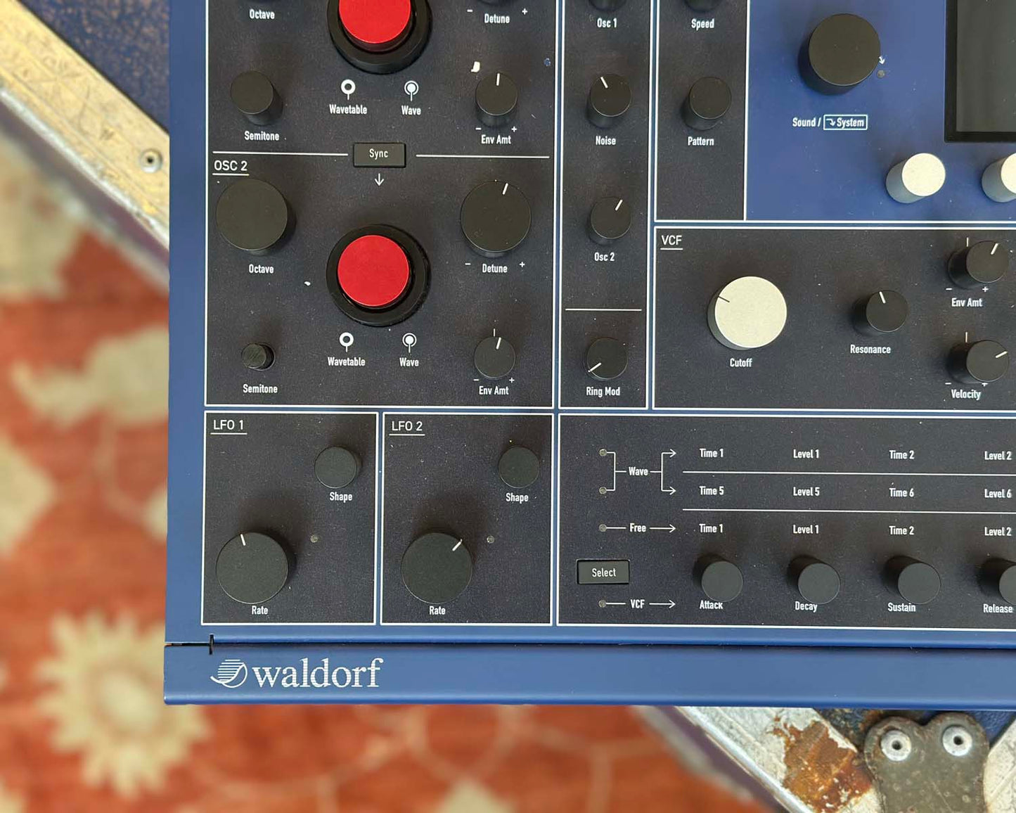 Waldorf M Desktop Synthesizer W/ Two Wavetable Oscillators