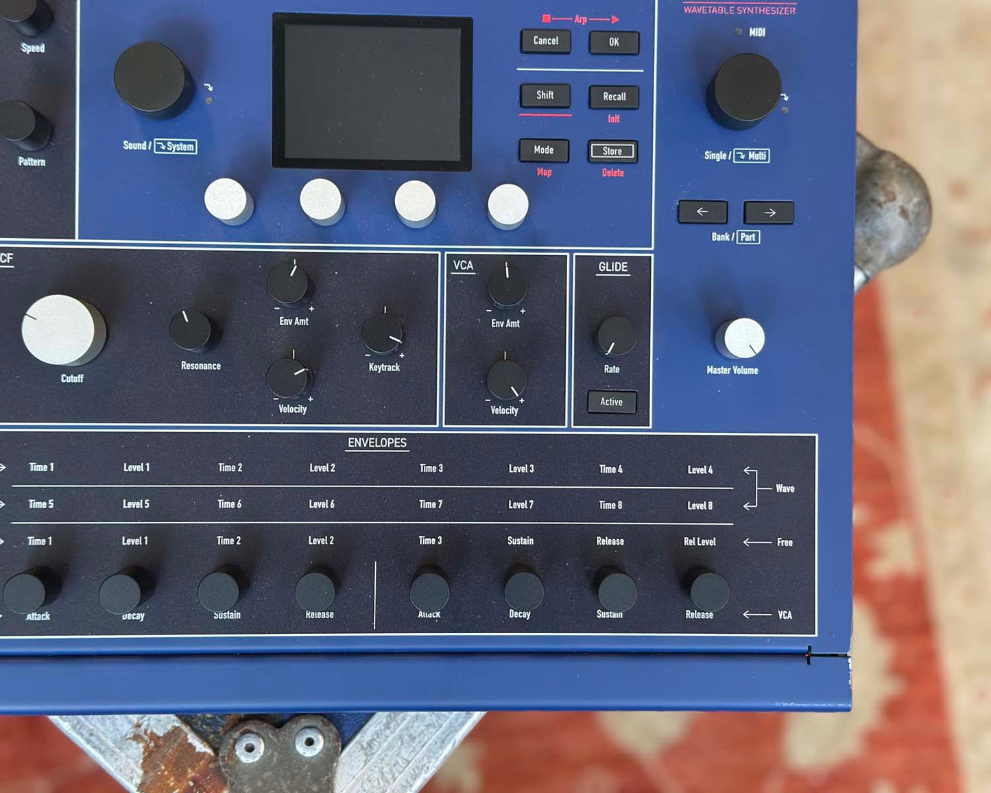 Waldorf M Desktop Synthesizer W/ Two Wavetable Oscillators