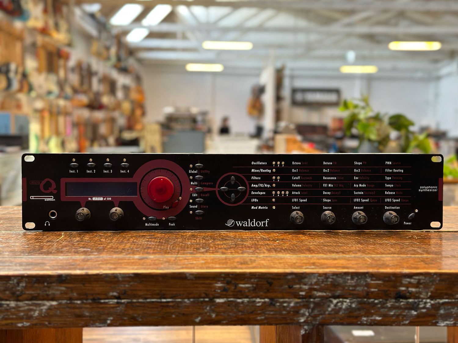 Waldorf Micro Q Phoenix Edition - 331 of 500 made – Found Sound
