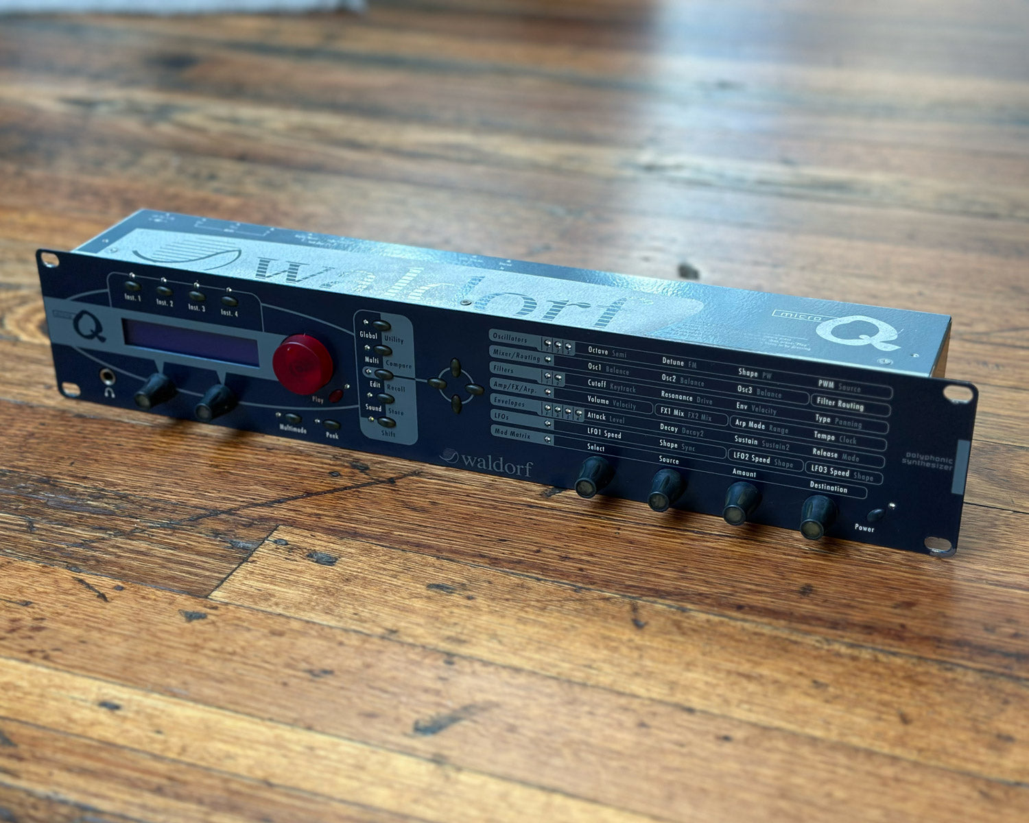 Waldorf Micro Q Rackmount 16-Note Polyphonic Virtual Analogue