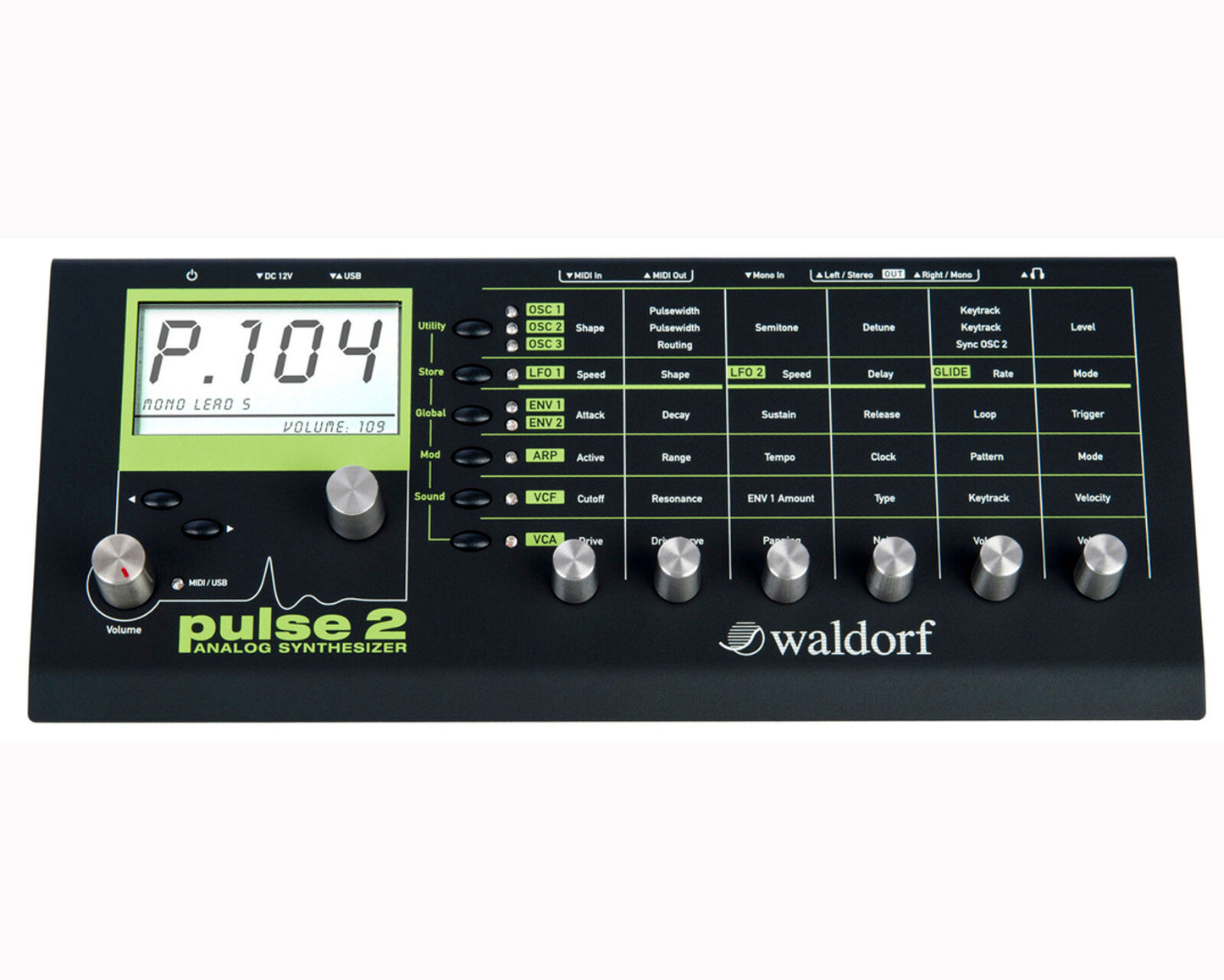 Waldorf Pulse 2 Analog Synthesizer