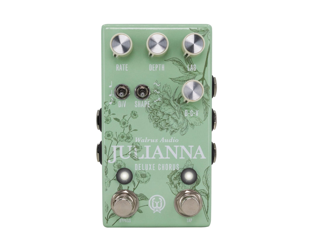 Walrus Audio Julianna Deluxe Chorus/Vibrato - Floral Series 2024