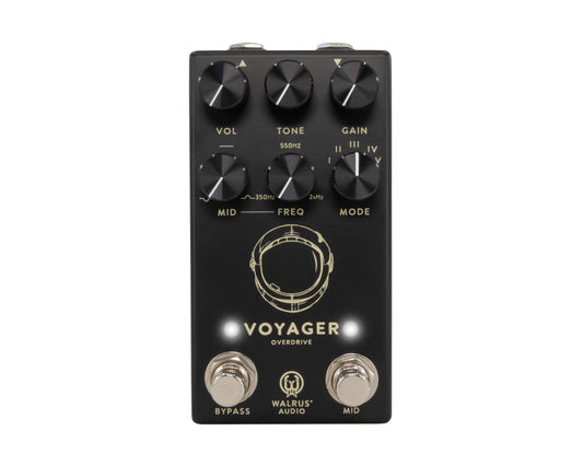 Walrus Audio Voyager Pre-Amp/Overdrive Mk II (Black)