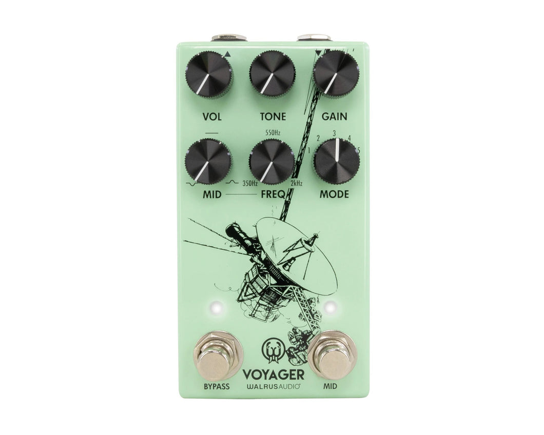 Walrus Audio Voyager Pre-Amp/Overdrive Mk II (Sea Foam)