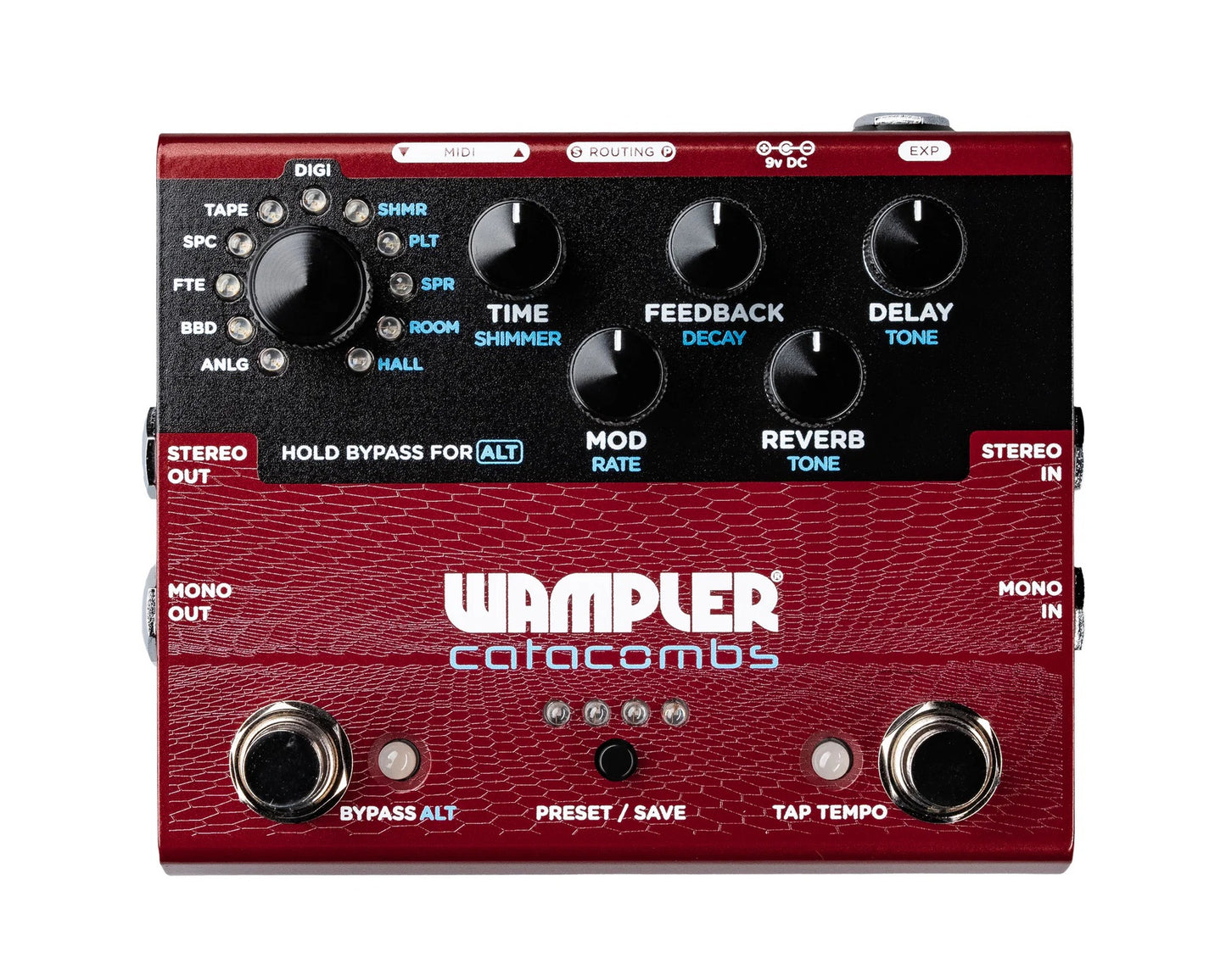 Wampler Catacombs Reverb and Delay