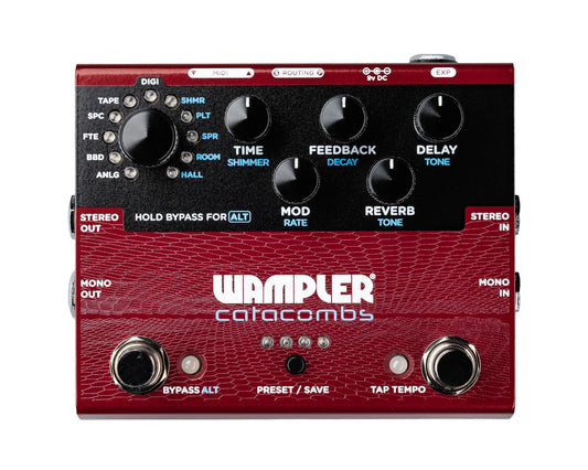 Wampler Catacombs Reverb and Delay