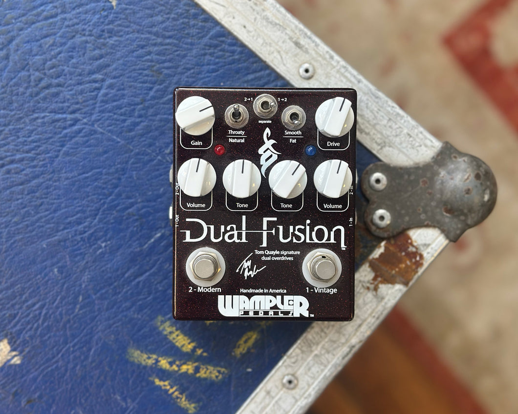 Wampler Dual Fusion Tom Quayle Signature Overdrive Dual Pedal