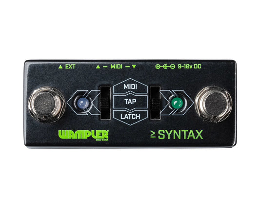 Wampler Syntax Expanded Rig Control