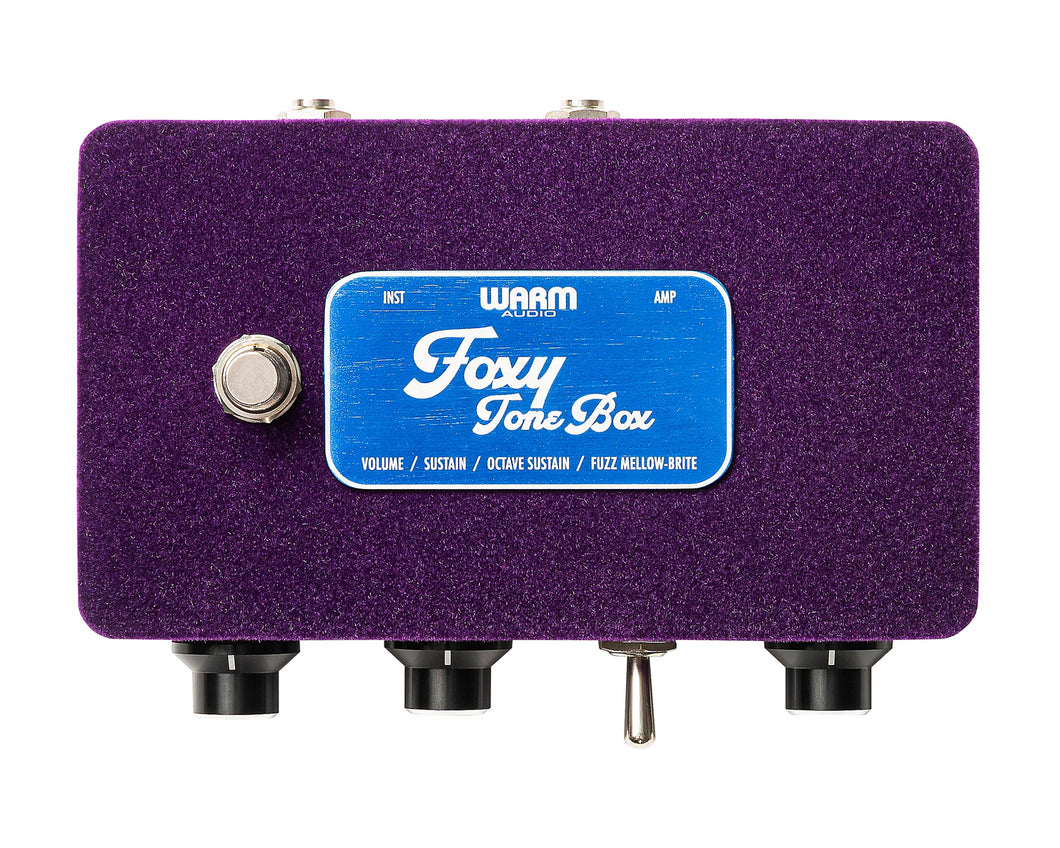 Warm Audio Foxy Tone Box - Limited Edition Purple Fuzz
