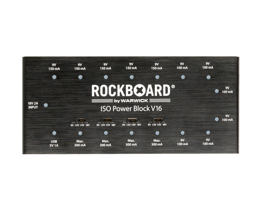 Warwick Rockboard ISO Power Block V16
