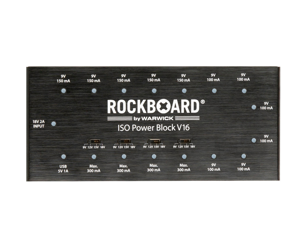 Warwick Rockboard ISO Power Block V16