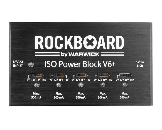 Warwick Rockboard ISO Power Block V6+