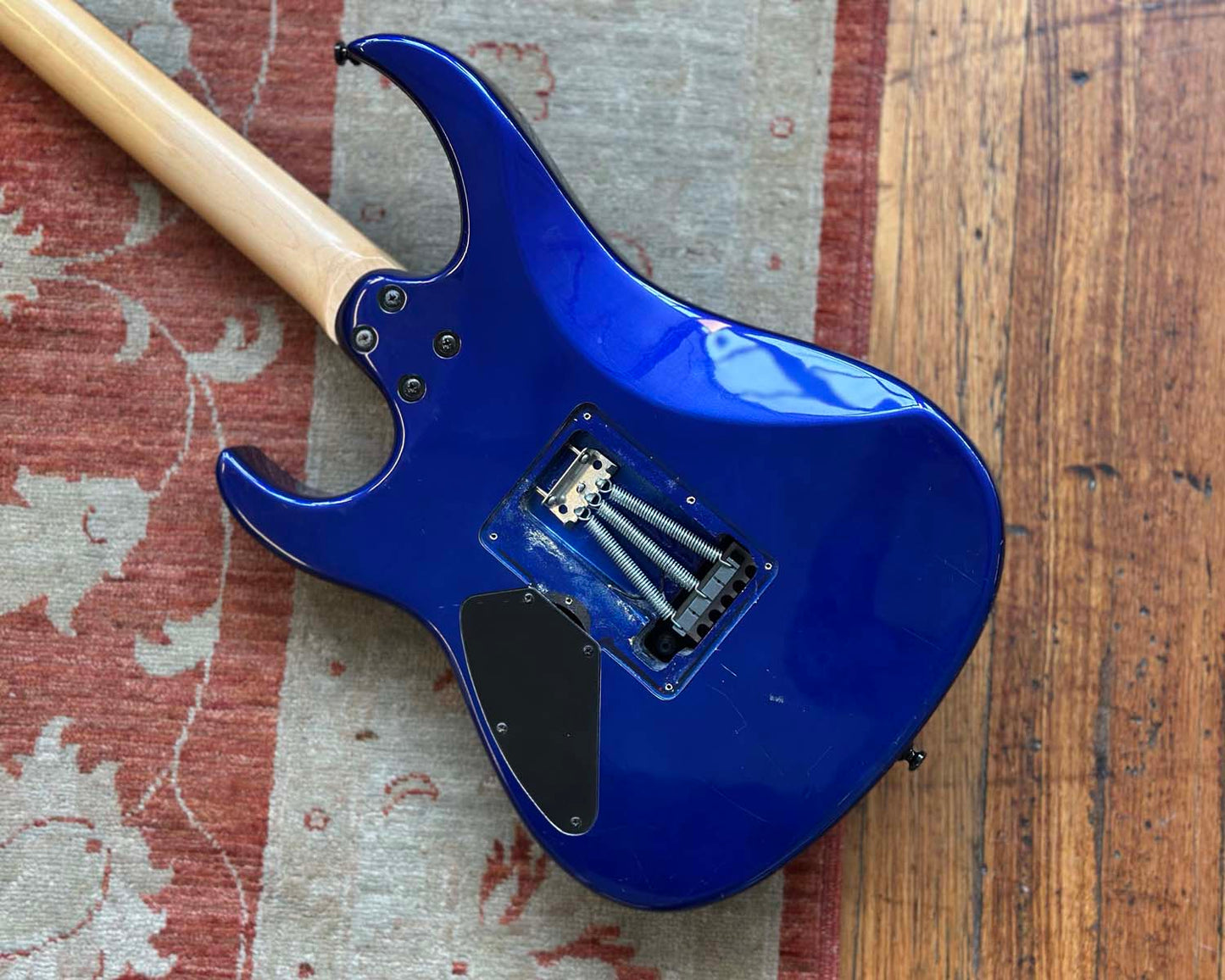 2000 Washburn WG-500 - Electric Blue w/ Licensed Floyd Rose Tremolo System