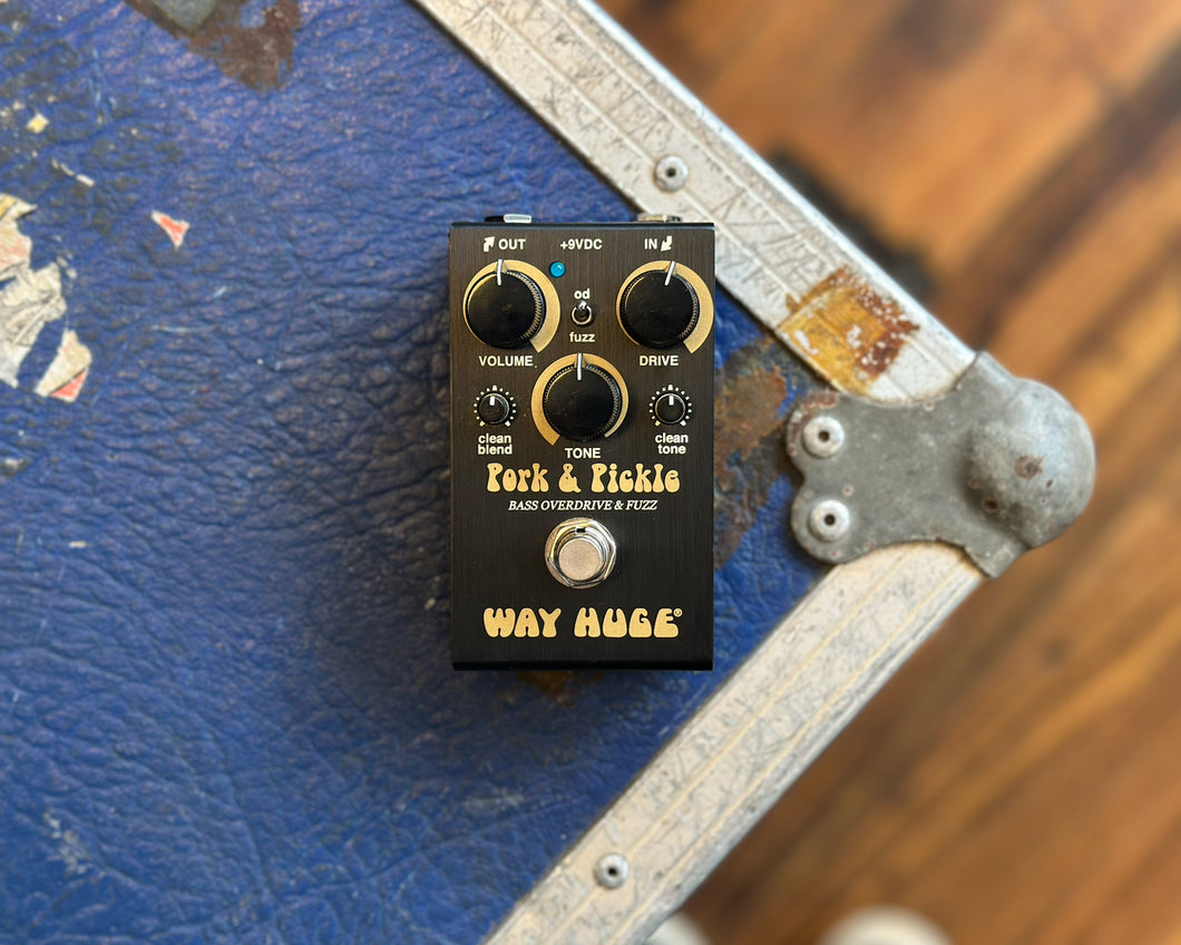 Way Huge Electronics Pork & Pickle Bass Overdrive & Fuzz Pedal